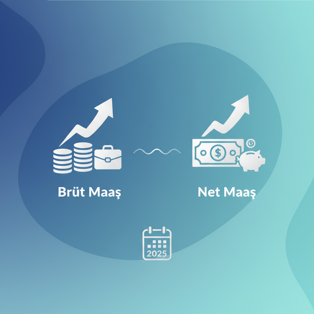 Brüt ve Net Maaş Farkı 2025: Cebinize Giren Para Ne Kadar?